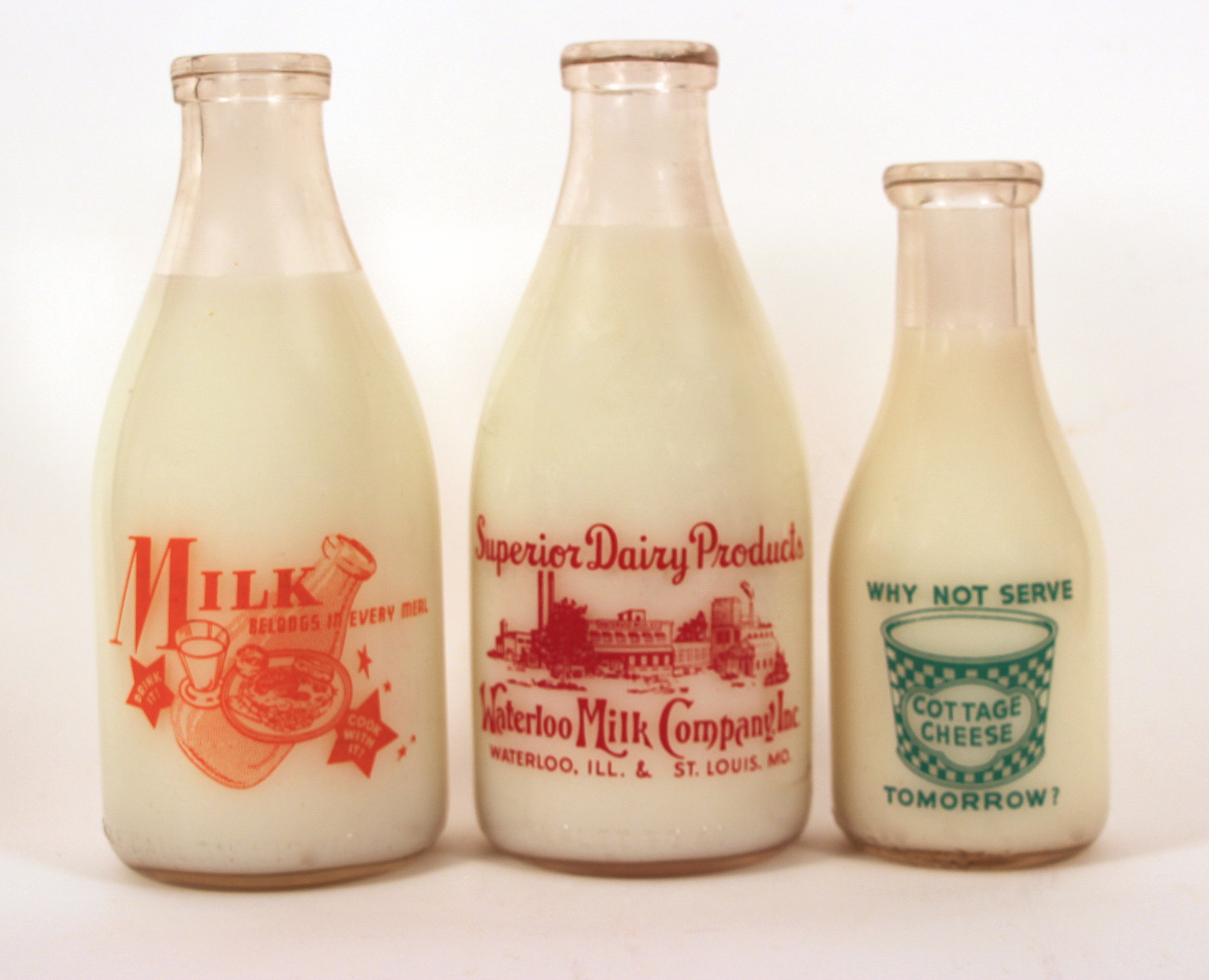 Vintage Milk Bottle 12