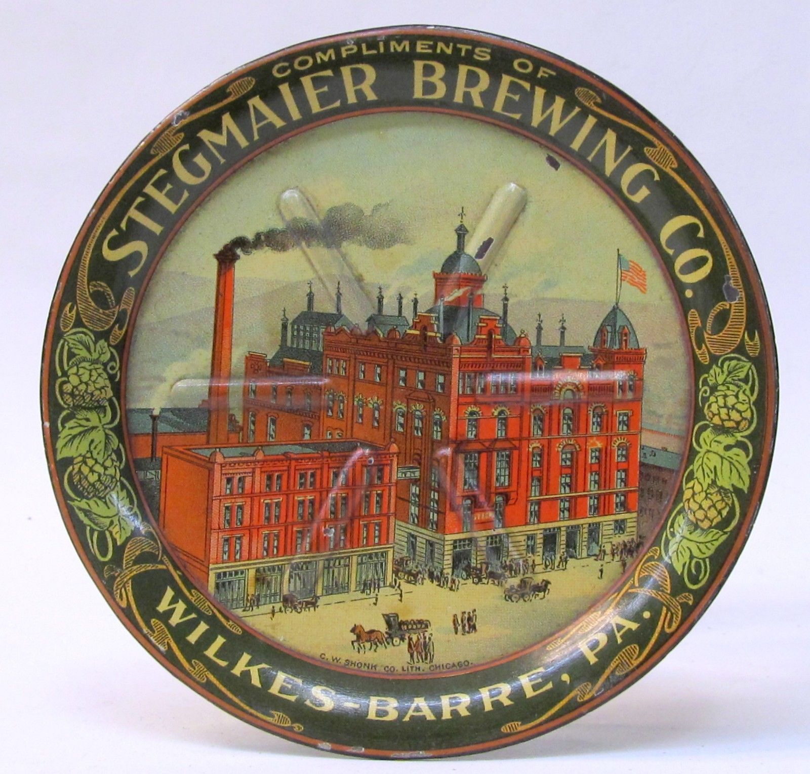 The Antique Advertising Expert Stegmaier Brewing Company, Wilkes