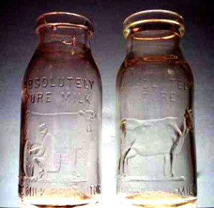 Milk Bottles Created in 1884 by a New York Pharmacist