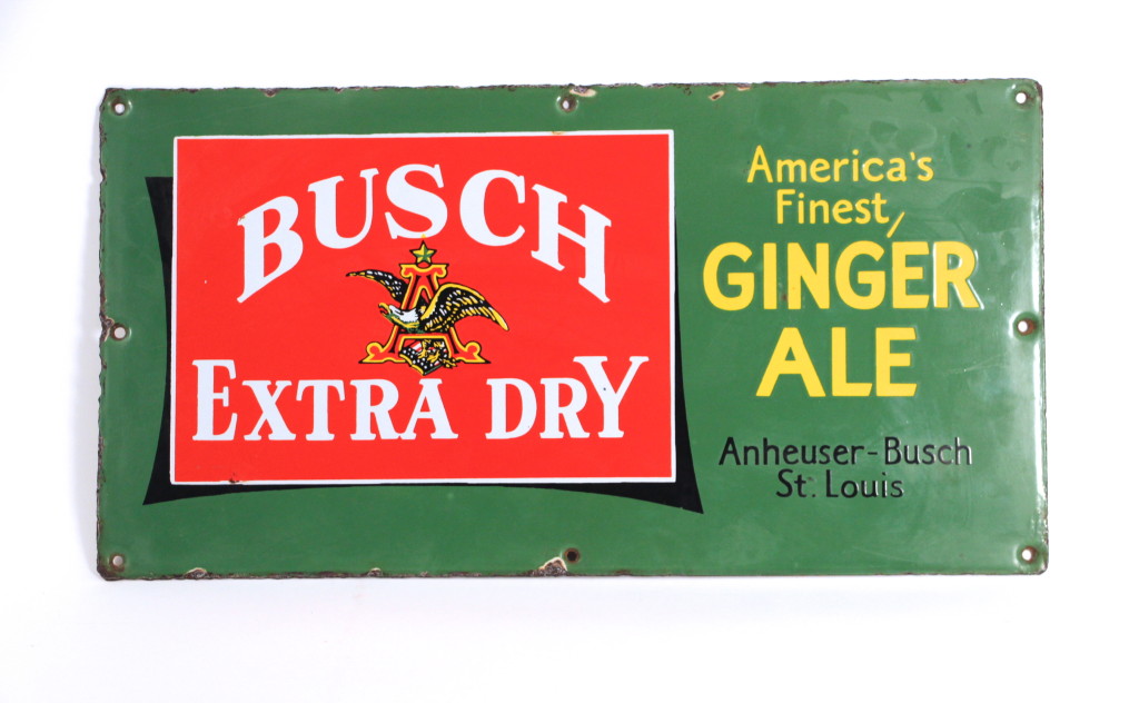 The Antique Advertising Expert | Anheuser-Busch Ginger Ale ...